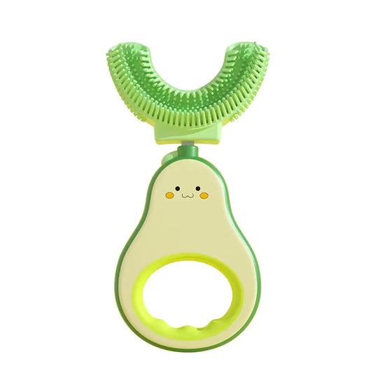 Silicone U-Shaped Tooth Brush for Toddlers & Kids